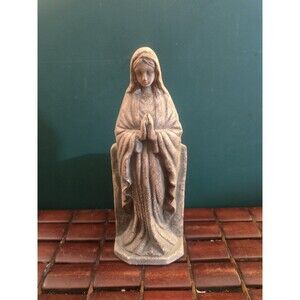 Virgin Mary Madonna Ceramic Planter Vintage Napcoware R-5964 8.25"x3.25"x3"